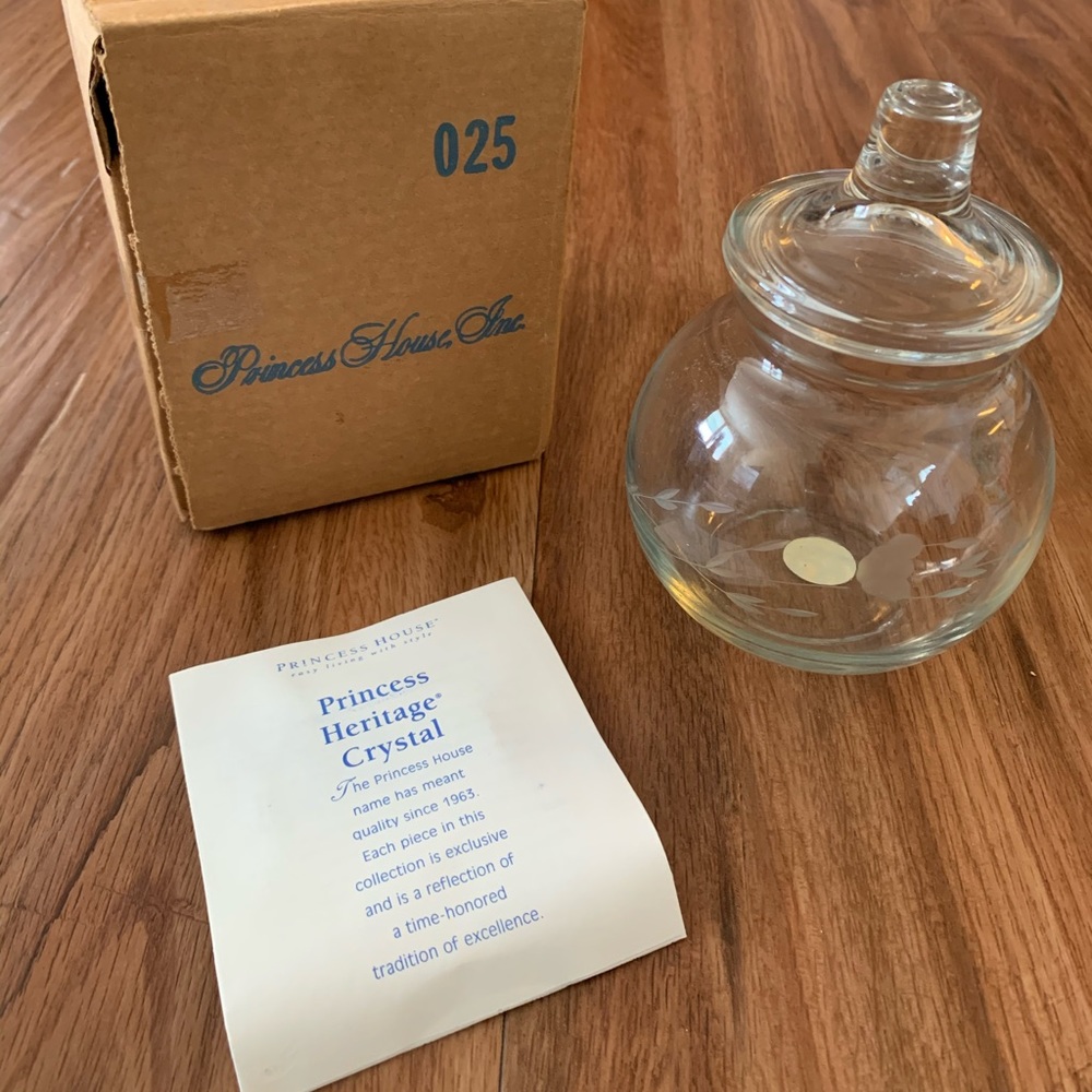 Princess House Exclusive Candy Jar USA